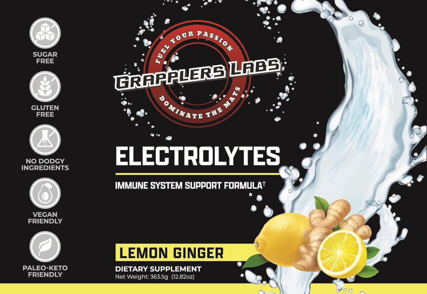 Lemon Ginger Electrolyte – Hydration with a Zing